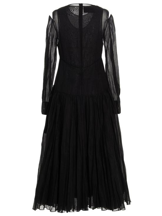 질샌더 미디 미디 원피스 J02CT0101J45014001 BLACK - JIL SANDER