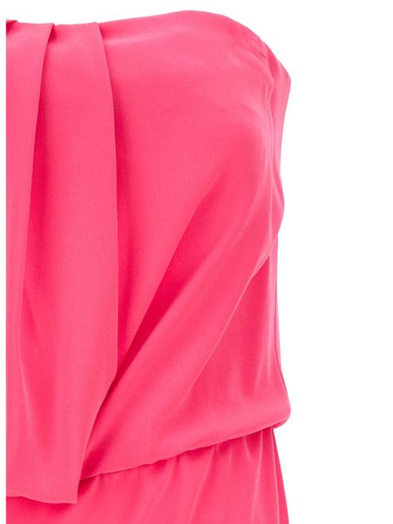  누에 롱 원피스 2301DR003HOTPINK FUCHSIA - NUÈ