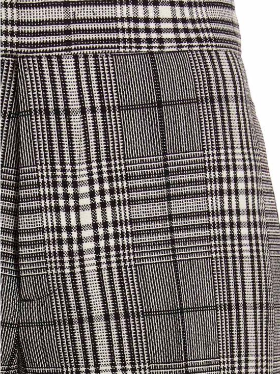  사피오 스트레이트 스트레이트 팬츠 N7PRINCIPEDIGALLESU White Black - SAPIO