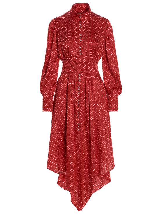  알렉산드레 보티에 미디 원피스 231DR1811DARINGRED Red