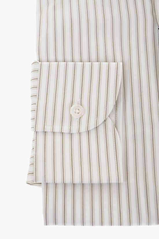  꼬르넬리아니 긴팔 셔츠 85P102 0111308 052 Bianco Verde - CORNELIANI