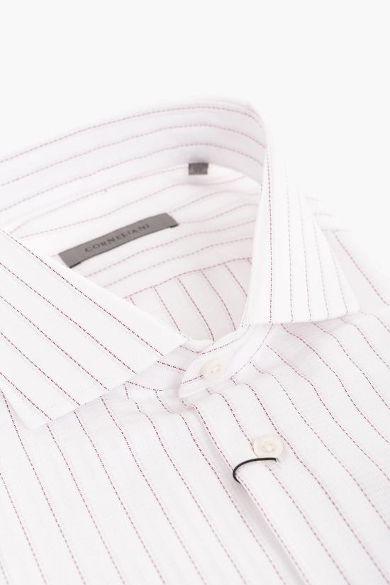  꼬르넬리아니 긴팔 셔츠 85P102 0111305 086 White - CORNELIANI