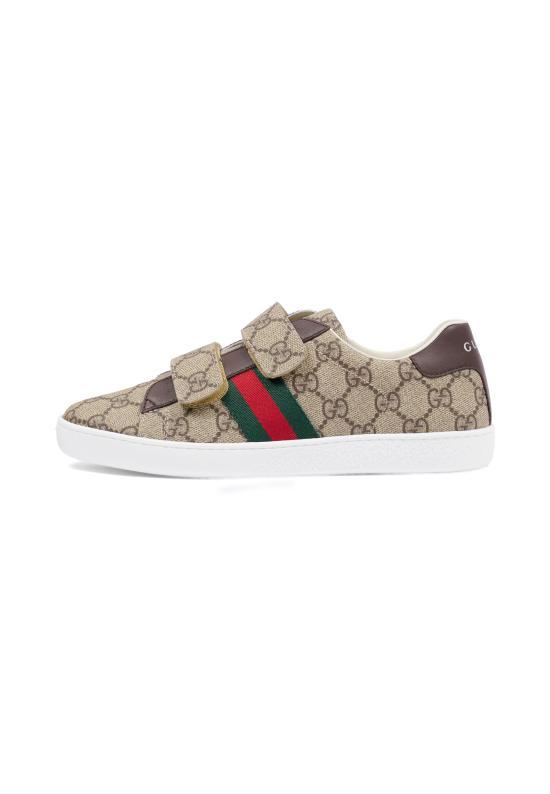 26SS [키즈] 구찌 스니커즈 463091 FACYF 9753 BROWN - GUCCI