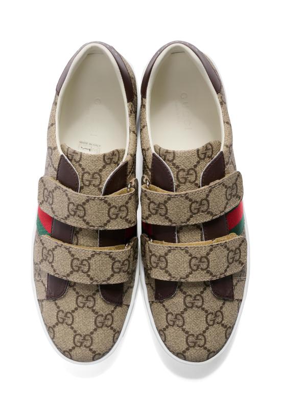 26SS [키즈] 구찌 스니커즈 463091 FACYF 9753 BROWN - GUCCI