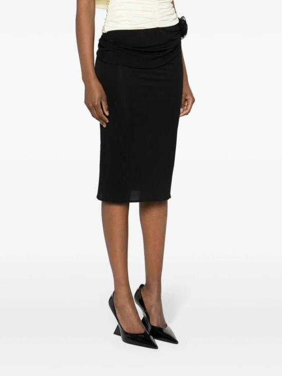  마그다뷰트림 미디 스커트 230424 02 BLACK - MAGDA BUTRYM