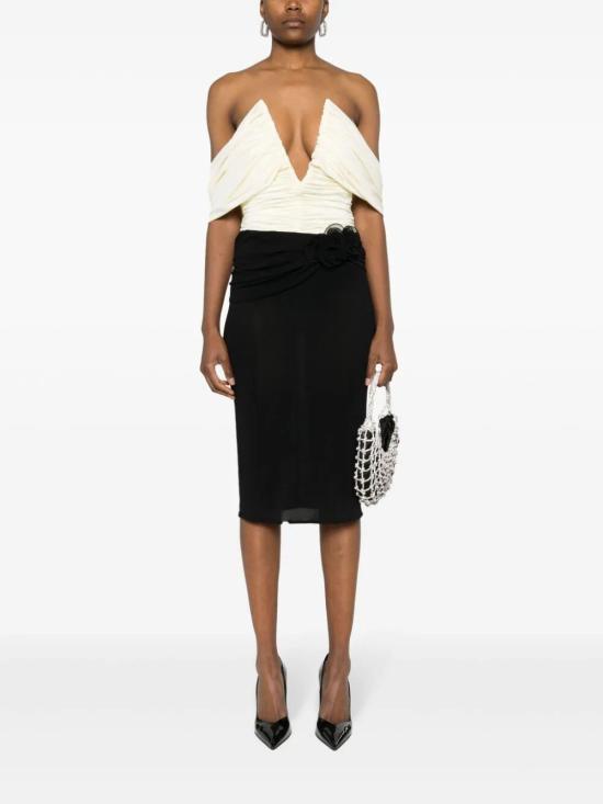  마그다뷰트림 미디 스커트 230424 02 BLACK - MAGDA BUTRYM