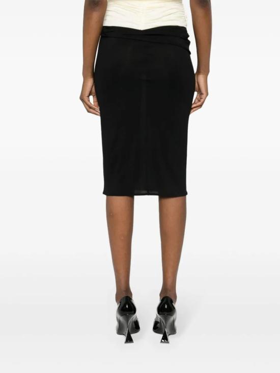  마그다뷰트림 미디 스커트 230424 02 BLACK - MAGDA BUTRYM