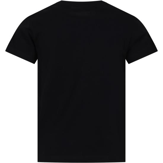  [키즈] 발망 티셔츠 BT8A11 Z0057 930AG BLACK - BALMAIN