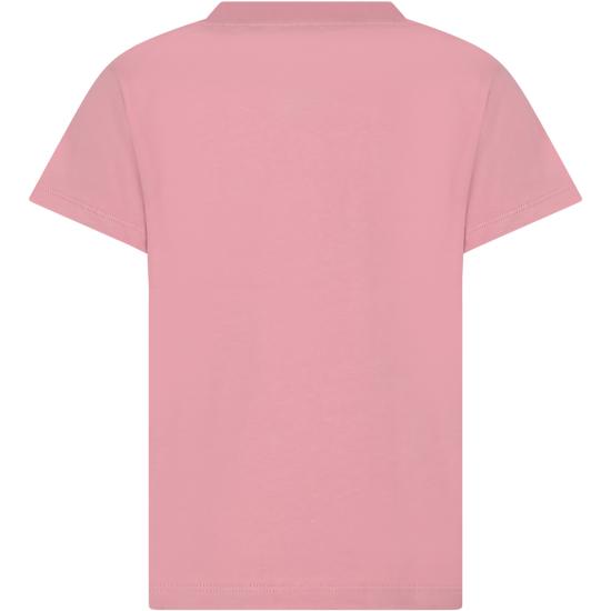  [키즈] 발망 티셔츠 BT8B01 Z0057 521 PINK - BALMAIN