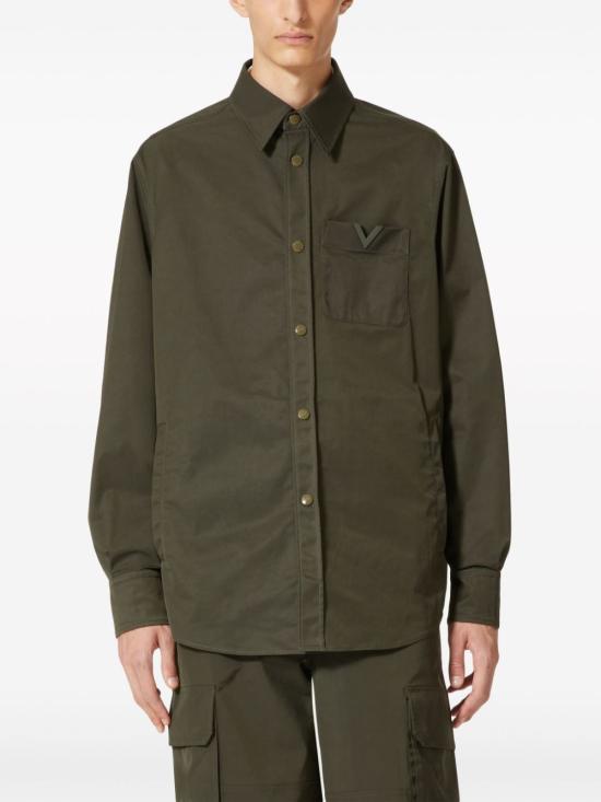  발렌티노 가라바니 긴팔 긴팔 셔츠 4V3CIA9A CKVL90 - VALENTINO GARAVANI