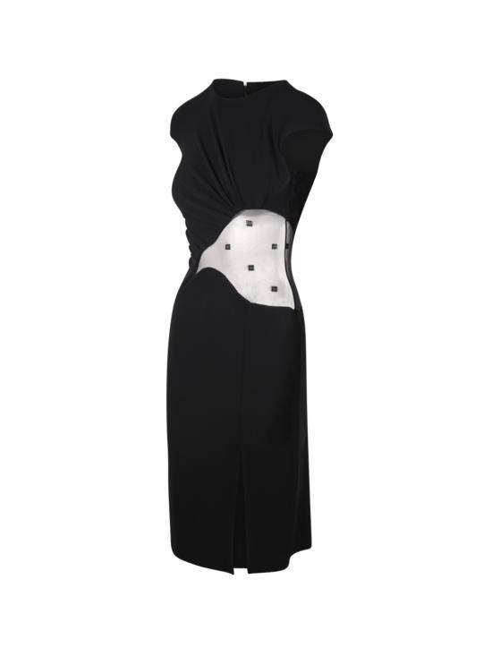  지방시 미디 미디 원피스 BW21WS30XH 001 - GIVENCHY