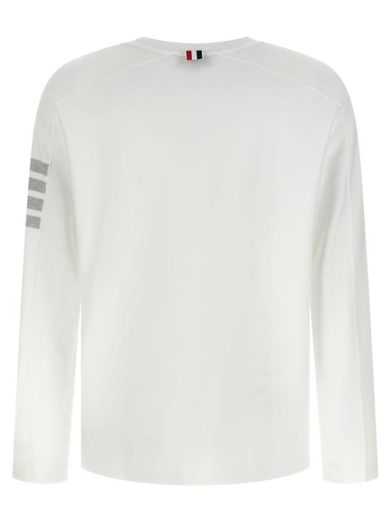 톰브라운 긴팔 티셔츠 MJS245A07323100 WHITE - THOM BROWNE