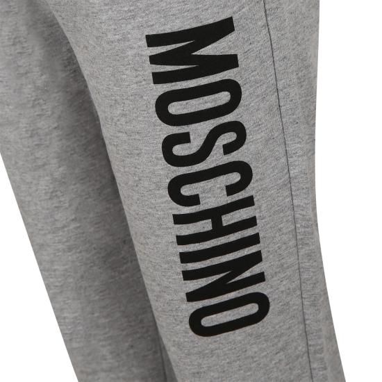 25FW [키즈] 모스키노 트레이닝/조거 팬츠 HOP057 LDA26 60901 GREY - MOSCHINO