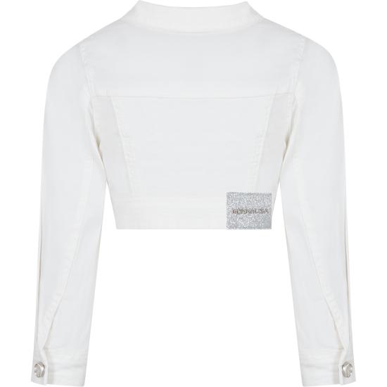  [키즈] 모나리자 데님 자켓 79C101SR 3051 0001 WHITE - MONNALISA