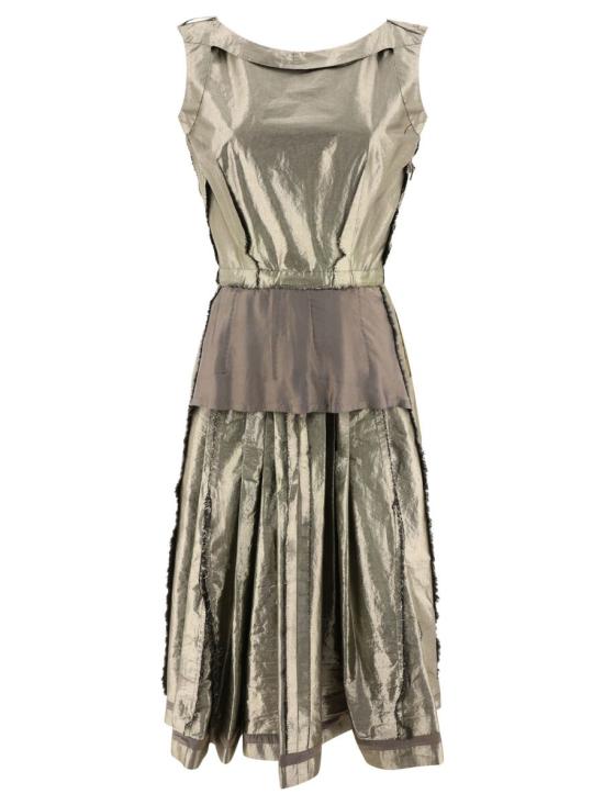  마르지엘라 미디 미디 원피스 S51DD0007S76692905 SILVER