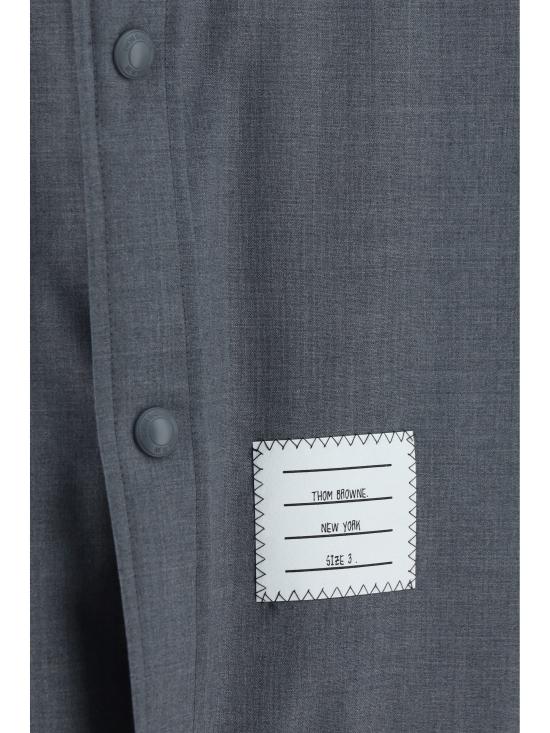 26FW 톰브라운 긴팔 긴팔 셔츠 MJO055A06146 035 GREY - THOM BROWNE