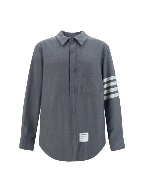 26FW 톰브라운 긴팔 긴팔 셔츠 MJO055A06146 035 GREY