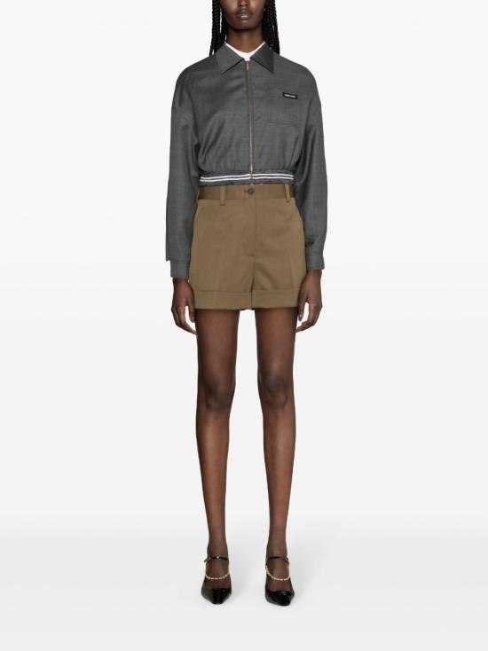  미우미우 숏팬츠 MP1737SOOO108N F0594 SUGHERO - MIU MIU