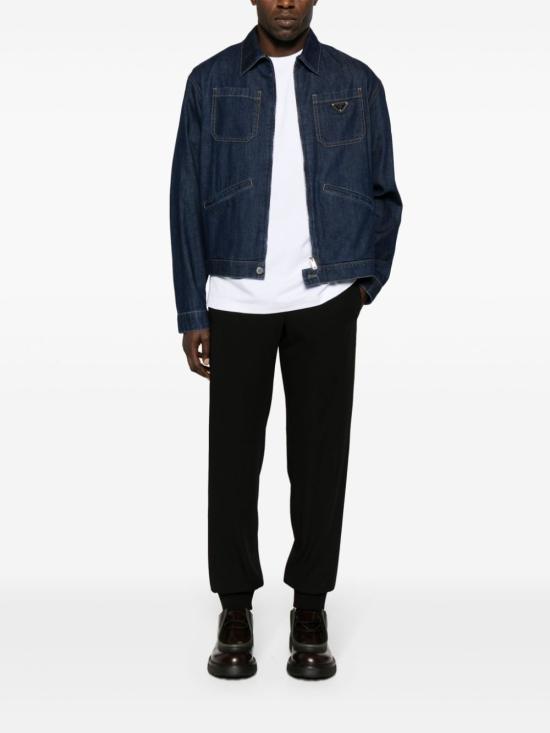 25SS 프라다 트레이닝/조거 팬츠 SPH332SOOO133U F0002 NERO - PRADA