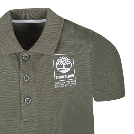  [키즈] 팀버랜드 폴로 셔츠 T60061 724 GREEN - TIMBERLAND