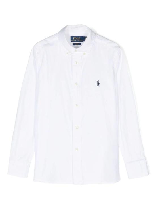  [키즈] 폴로 랄프로렌 키즈 셔츠 322 819238 001 001 WHITE