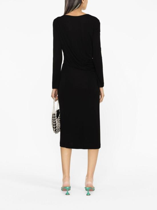  알베르타 페레티 미디 원피스 A 0436 6621 A0555 BLACK - ALBERTA FERRETTI