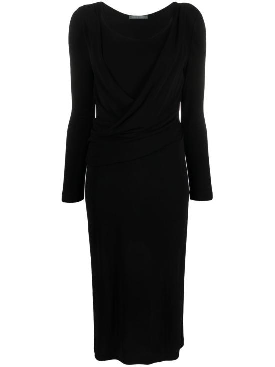  알베르타 페레티 미디 원피스 A 0436 6621 A0555 BLACK - ALBERTA FERRETTI