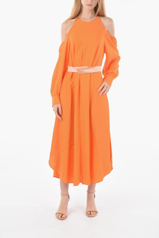  스텔라 맥카트니 롱 원피스 604365SSA02 K 7501 Orange