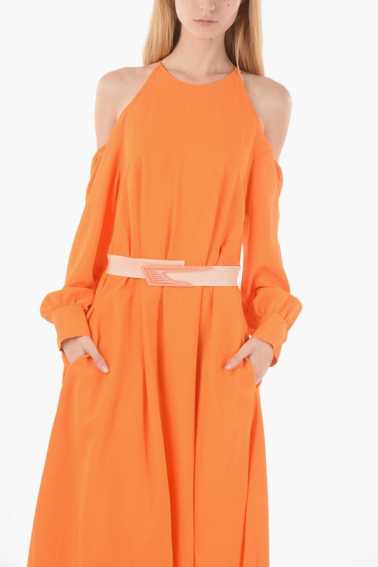  스텔라 맥카트니 롱 원피스 604365SSA02 K 7501 Orange - STELLA MCCARTNEY