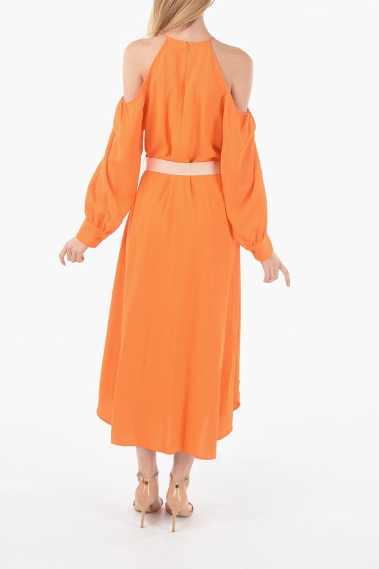  스텔라 맥카트니 롱 원피스 604365SSA02 K 7501 Orange - STELLA MCCARTNEY