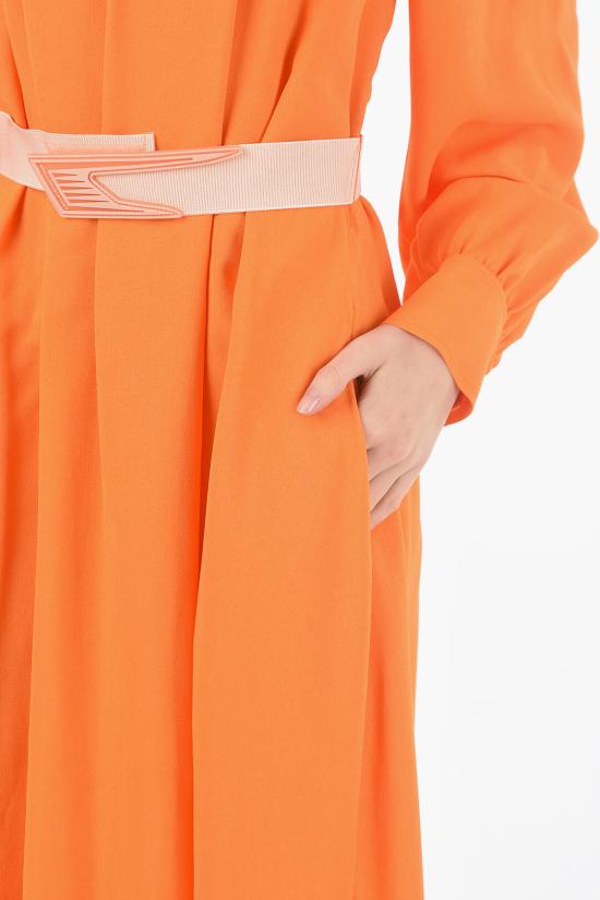 스텔라 맥카트니 롱 원피스 604365SSA02 K 7501 Orange - STELLA MCCARTNEY