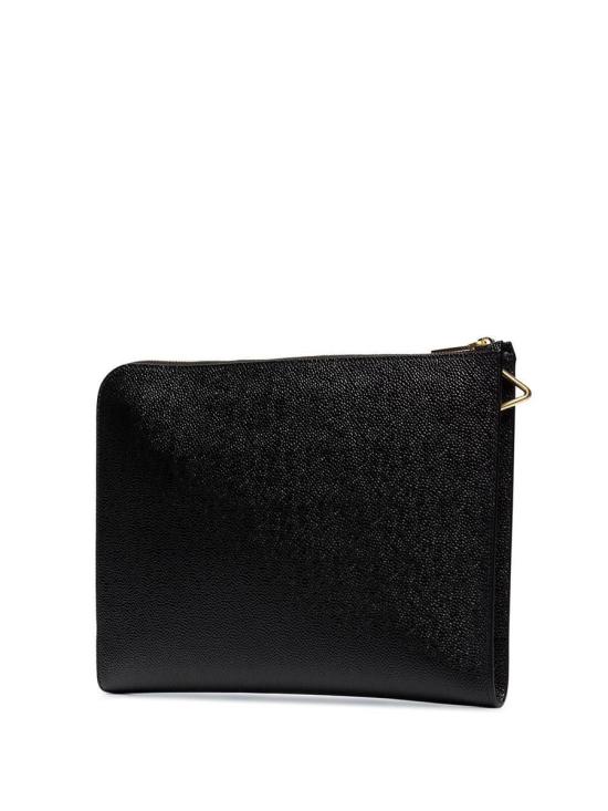 25FW 톰브라운 클러치/파우치 MAC083A00198001 Black - THOM BROWNE
