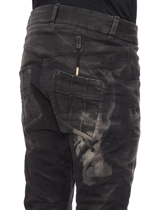 24FW 보리스 비드얀 사베리 스트레이트 팬츠 GP13TFF1603K BLACK - BORIS BIDJAN SABERI