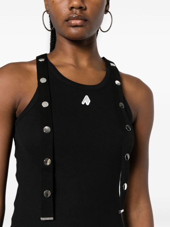 24SS 디 아티코 민소매 티셔츠 241WCT229J038100 BLACK - THE ATTICO