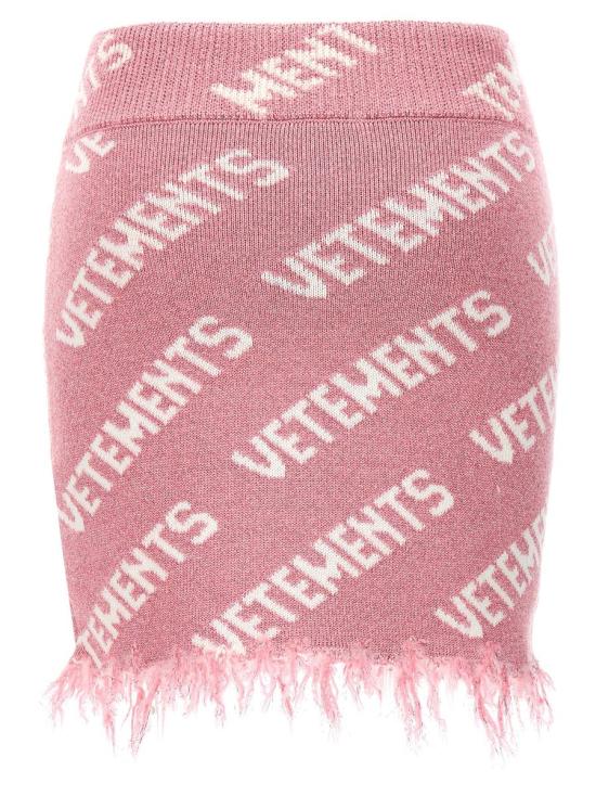 베트멍 스커트 WE64KN905PBABYPINK - VETEMENTS