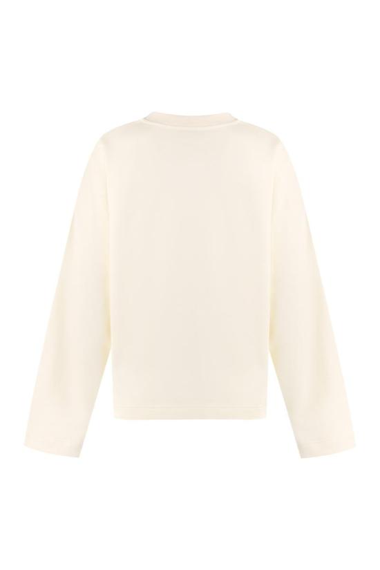  몽클레어 로고 코튼 스웻셔츠 8G00020899U5 034 WHITE - MONCLER