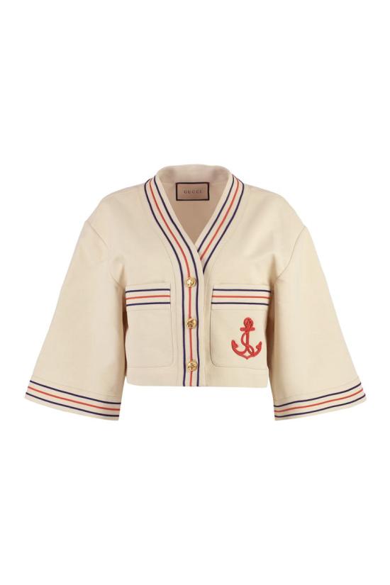  구찌 가디건 744716ZANZX 9783 Beige