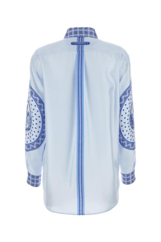  버버리 탑 8069645 B5650 BLUE - BURBERRY