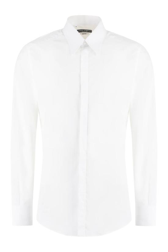  돌체앤가바나 긴팔 셔츠 G5JL8TGG865 W0800 WHITE