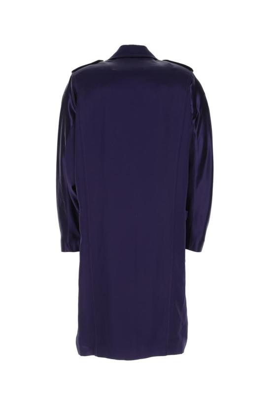  생로랑 새틴 싱글 브레스트  680489Y1E58 4126 4126 - SAINT LAURENT