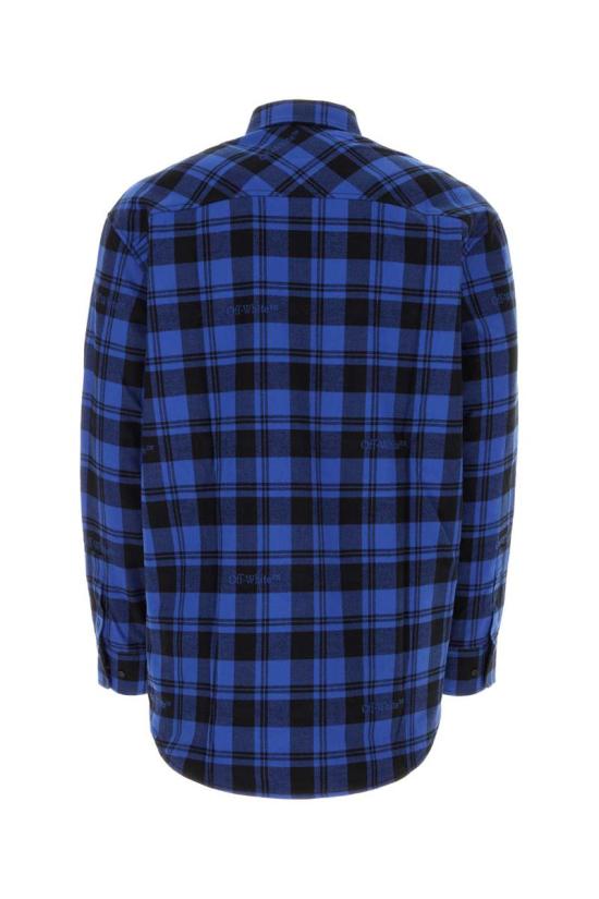  오프화이트 긴팔 긴팔 셔츠 OMES003F23FAB001 4800 PRINTED - OFF WHITE