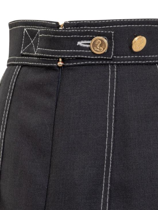  톰브라운 숏 스커트 FGC402N00473 415 BLUE - THOM BROWNE