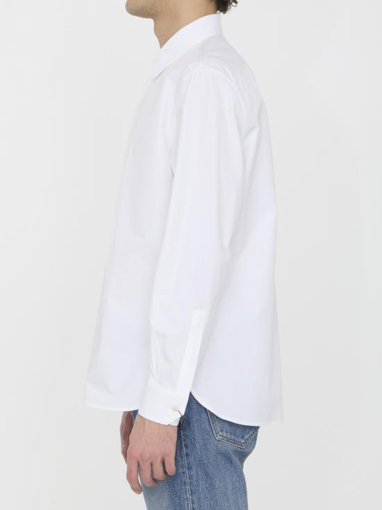  생로랑 긴팔 긴팔 셔츠 564269 WHITE - SAINT LAURENT