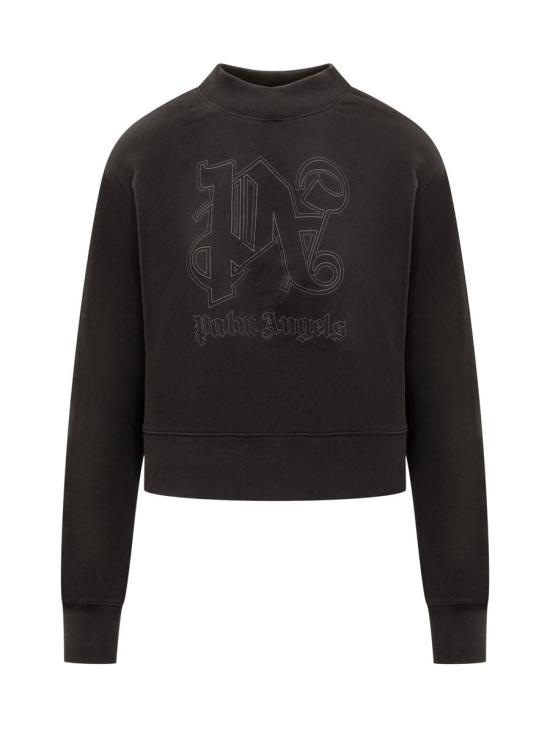  팜앤젤스 긴팔 티셔츠 PWBA016R24FLE001 1010 BLACK