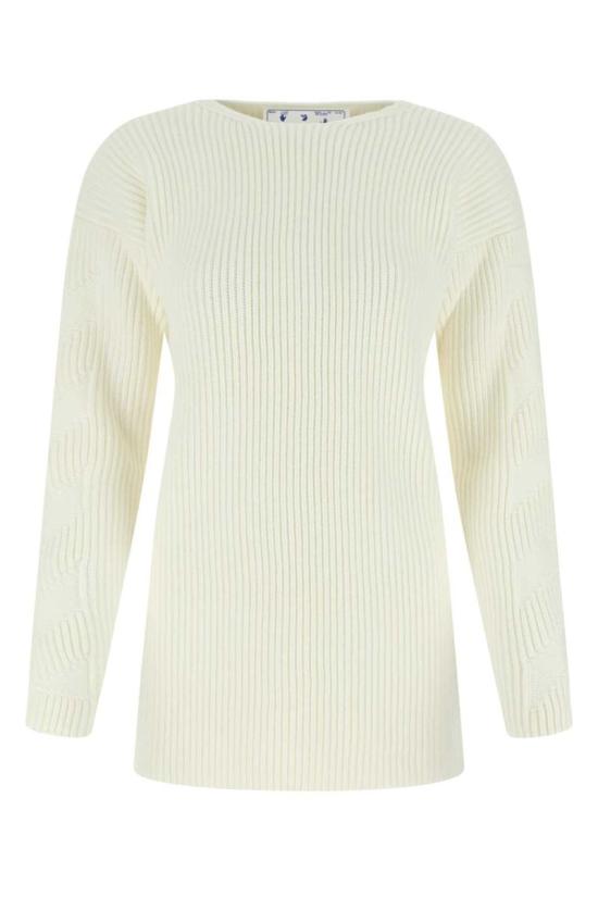  오프화이트 스웨터 OWHE067F21KNI001 0100