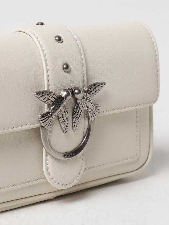 25FW 핑코 토트백 100061A0F1 Z14O White 1 - PINKO