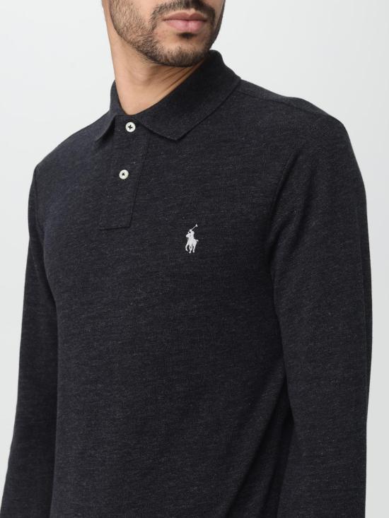 26FW 폴로 랄프로렌 폴로 티셔츠 710681126 049 Grey - POLO RALPH LAUREN
