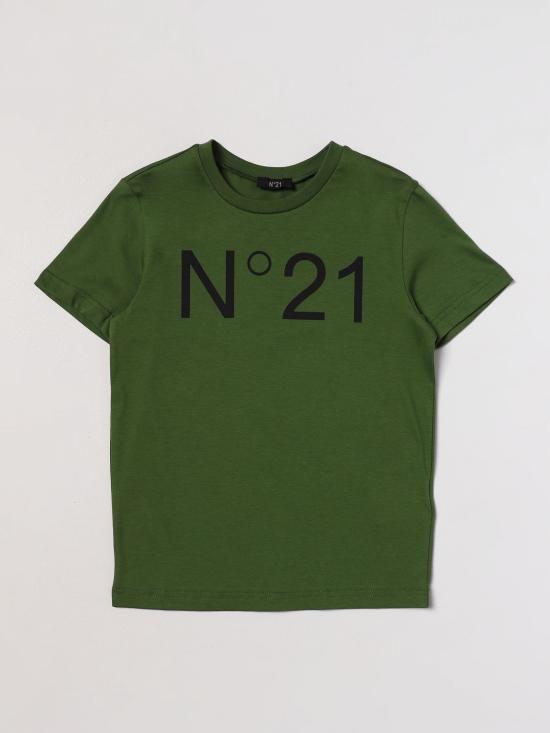 25FW [키즈] 누메로벤투노 티셔츠 N21173N0153 0N510 Green