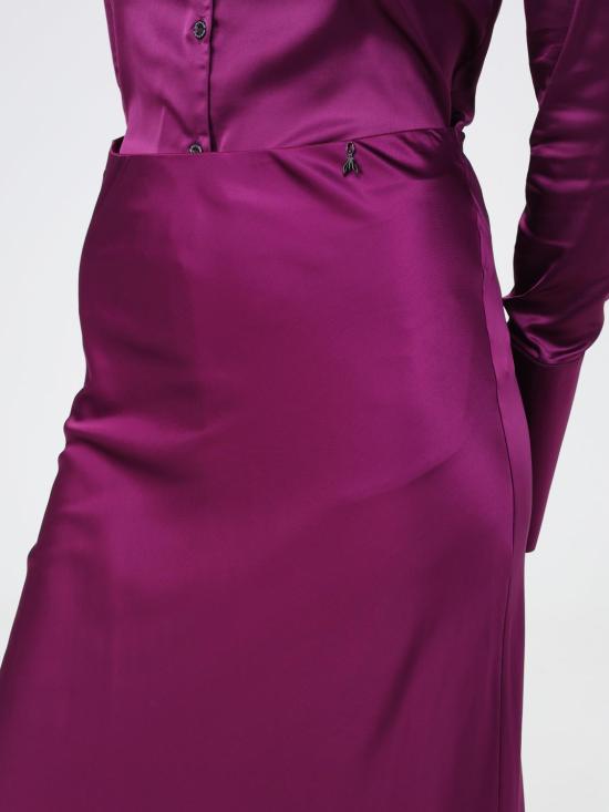  파트리지아페페 미디 스커트 8G0183A644 M460 Violet - PATRIZIA PEPE