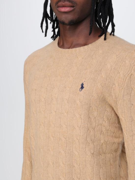 25FW 폴로 랄프로렌 스웨터 710876762 009 Beige - POLO RALPH LAUREN